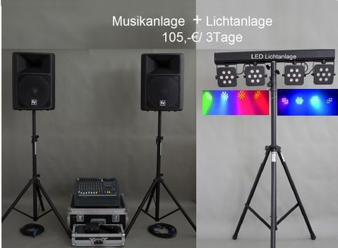 Musikanlagenverleih, gudensberg, DJ Kassel